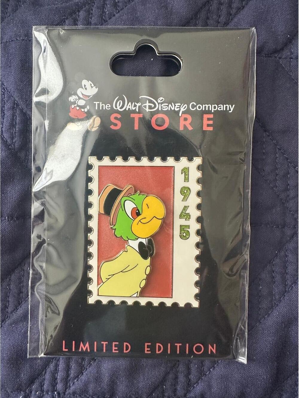 Disney Commemorative Animal Stamps Jose Carioca LE 300 Pin Dec